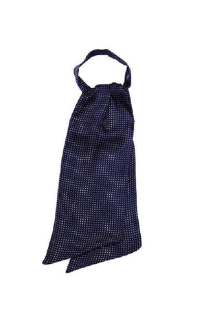 Ascot colours Foulard punto spillo Blu