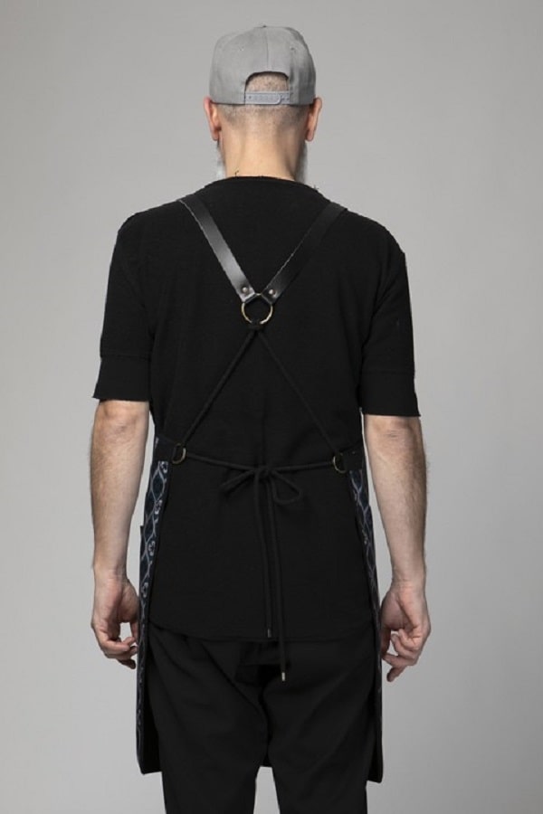 Grembiule in tessuto Pukka Eye Flower Blue