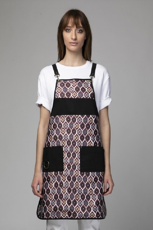 Grembiule in tessuto Pukka Eye Flower Red