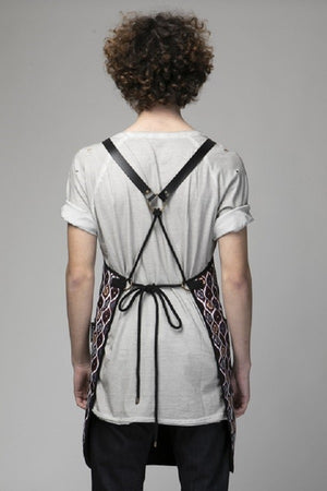 Grembiule in tessuto Pukka Eye Flower Red