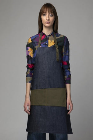 Grembiule Pukka Modello Kraft denim