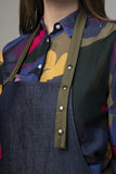 Grembiule Pukka Modello Kraft denim