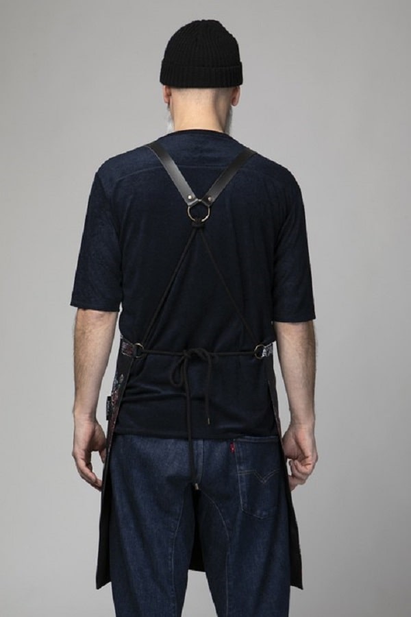 Grembiule Pukka teschi nero Blackskulls