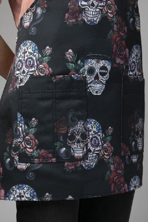 Grembiule Pukka teschi nero Blackskulls
