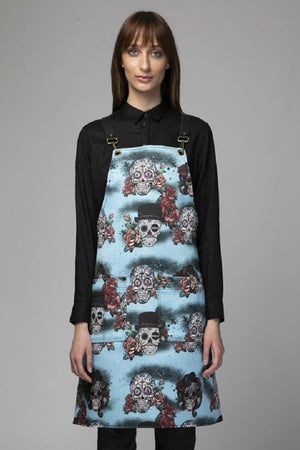 Grembiule Pukka teschi blu Blueskulls