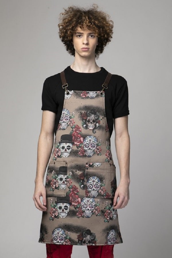 Grembiule Pukka teschi Marrone Brownskulls