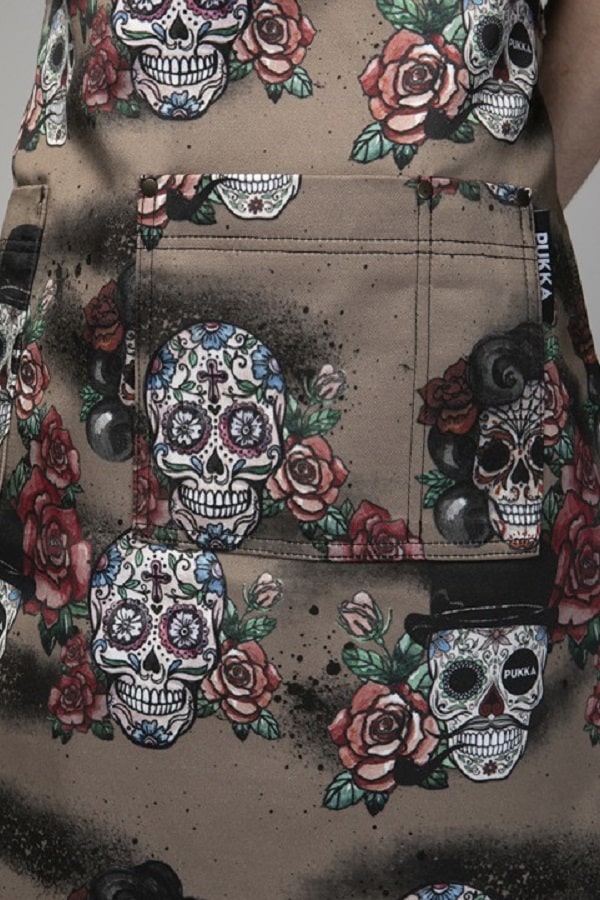 Grembiule Pukka teschi Marrone Brownskulls