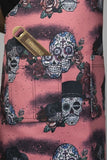 Grembiule Pukka teschi Rosa Roseskulls