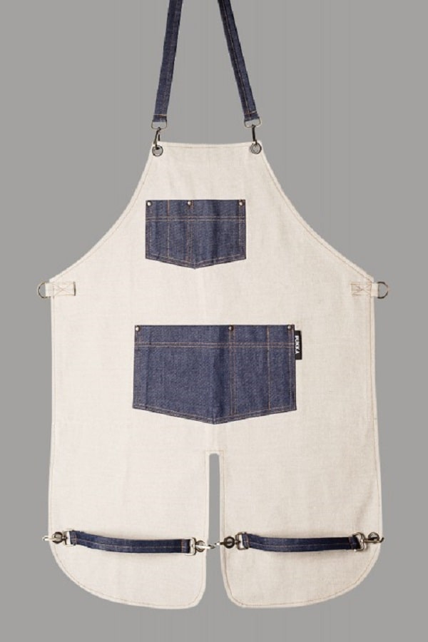 Grembiule Pukka Americana Bianco Avorio