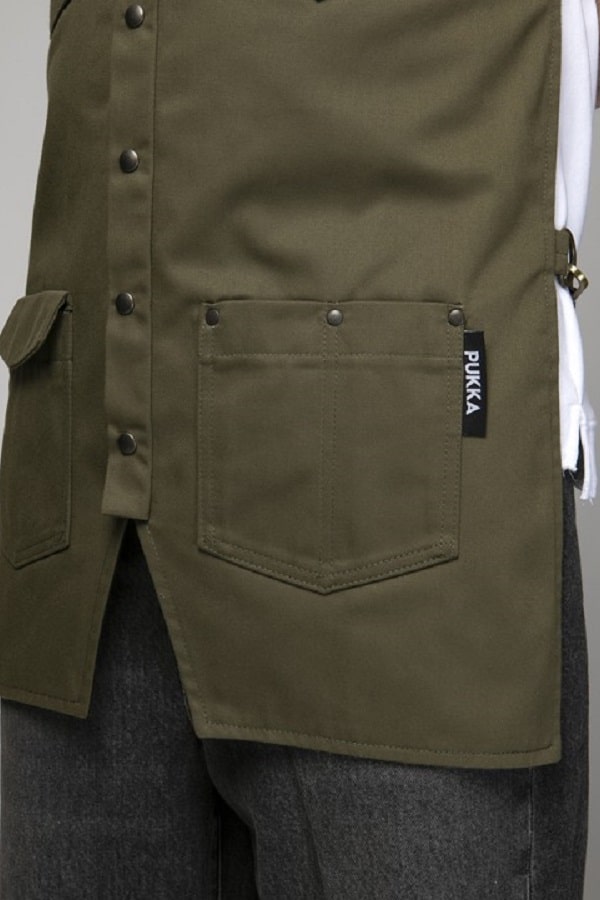 Giacca Grembiule Pukka Haki