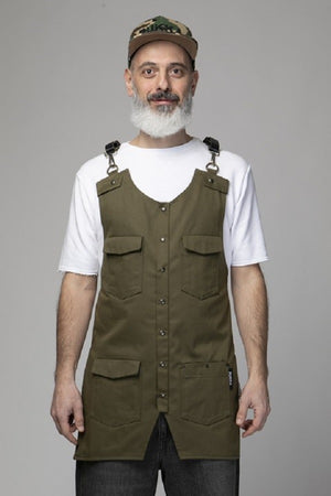 Giacca Grembiule Pukka Haki