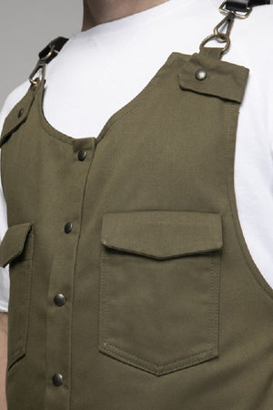 Giacca Grembiule Pukka Haki