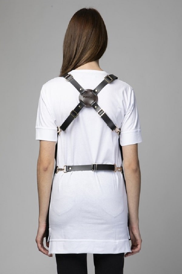 Gilet Pukka Lungo Nero Long Vest