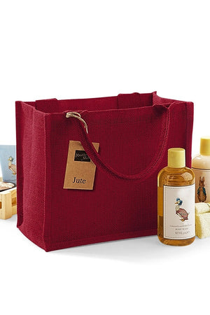 Bag portatutto in tela di Juta Cm 26 x 22 x 14