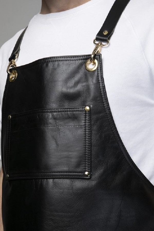 Grembiule in Pelle Pukka Black Diamond apron