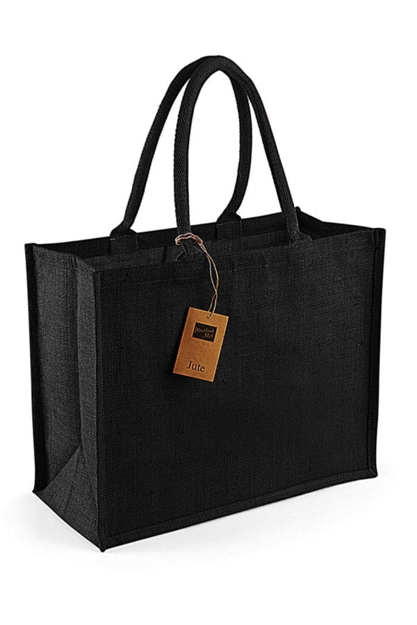 Big Bag in Juta Cm 42 x 33 x 19 Nera