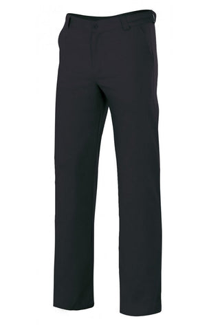 Pantaloni chino in cotone 270 stretch uomo Neri