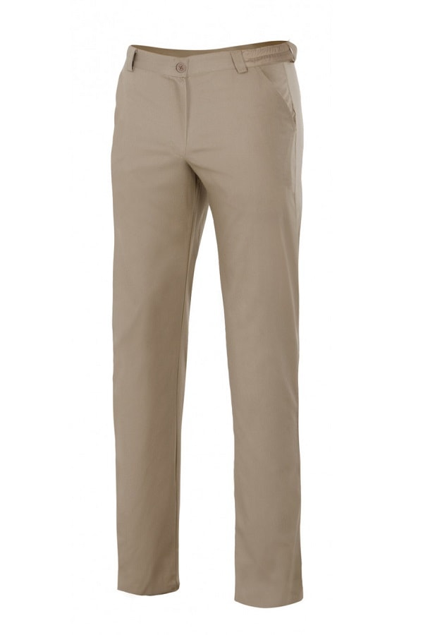 Pantaloni chino in cotone 270 stretch Donna