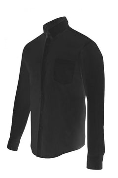 Camicia Stretch Uomo nera