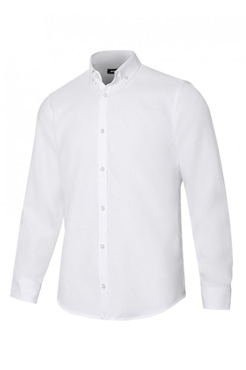Camicia Oxford stretch Uomo bianca