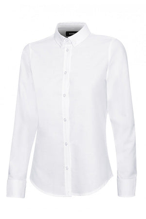 Camicia Oxford stretch Donna bianca