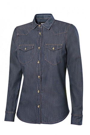 Camicia denim stretch da Donna