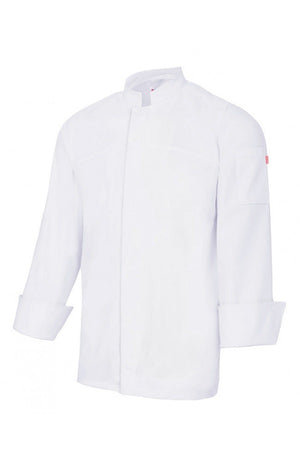 Giacca Cuoco a chiusura centrale in Cotone