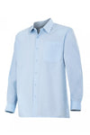 Camicia da Uomo in misto cotone azzurra