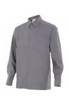 Camicia da Uomo in misto cotone grigia