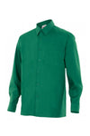 Camicia da Uomo in misto cotone verde