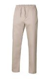 Pantalone unisex polycotone Stretch beige