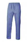 Pantalone unisex polycotone Stretch azzurro
