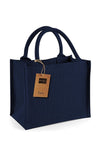 Bag in Juta 26 x 22 x 14 blu navy