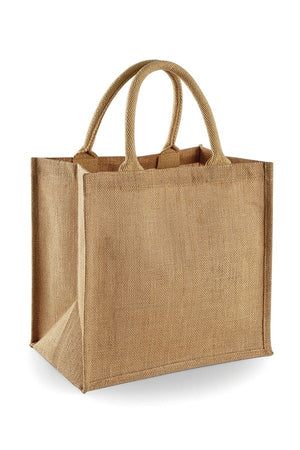 Midi Bag portatutto in tela di Juta Cm 30 x 30 x 19