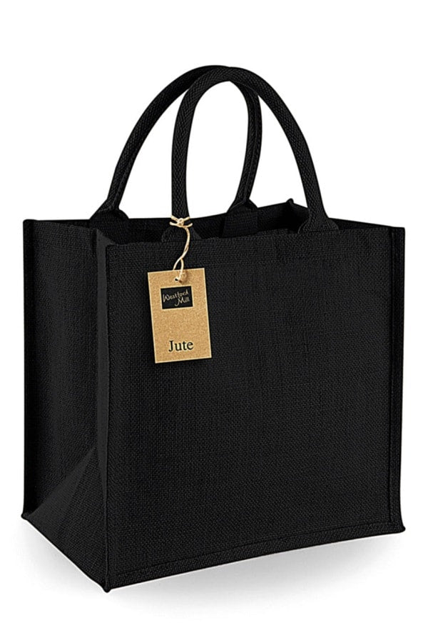 Midi Bag portatutto in tela di Juta Cm 30 x 30 x 19