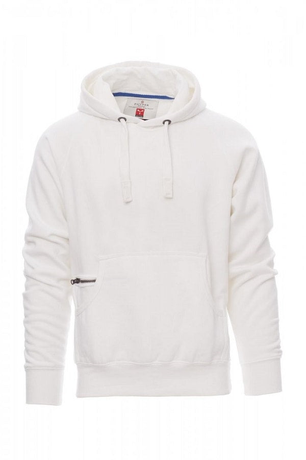 Felpa con cappuccio Payper Atlanta bianca