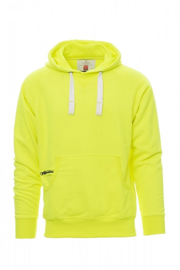 Felpa con cappuccio Payper Atlanta gialla