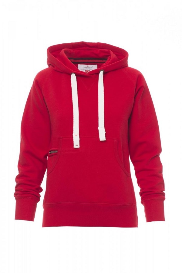 Felpa Donna Payper Atlanta Lady rossa