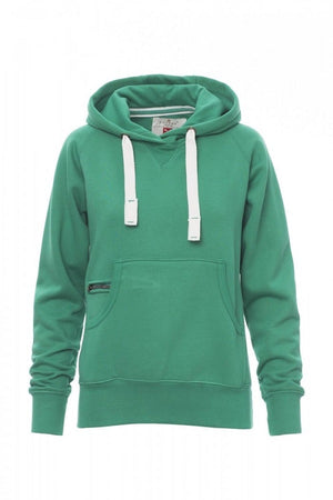 Felpa Donna Payper Atlanta Lady verde smeraldo