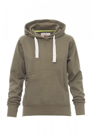 Felpa Donna Payper Atlanta Lady verde militare