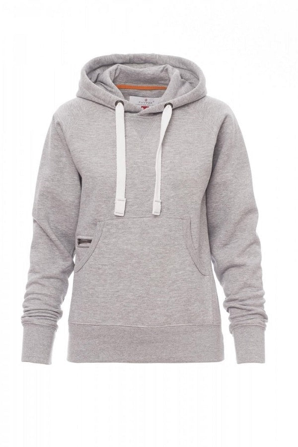 Felpa Donna Payper Atlanta Lady grigia melange