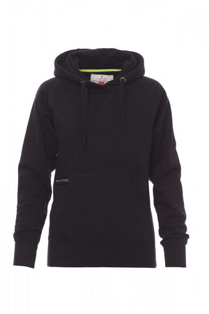 Felpa Donna Payper Atlanta Lady nera