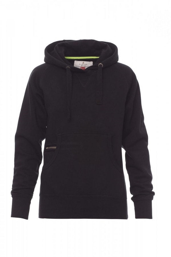 Felpa Donna Payper Atlanta Lady nera