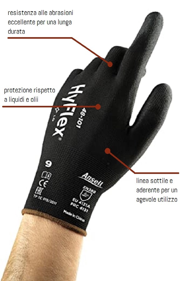 Guanti da Lavoro protettivi elasticizzati - ITALIADIVISE