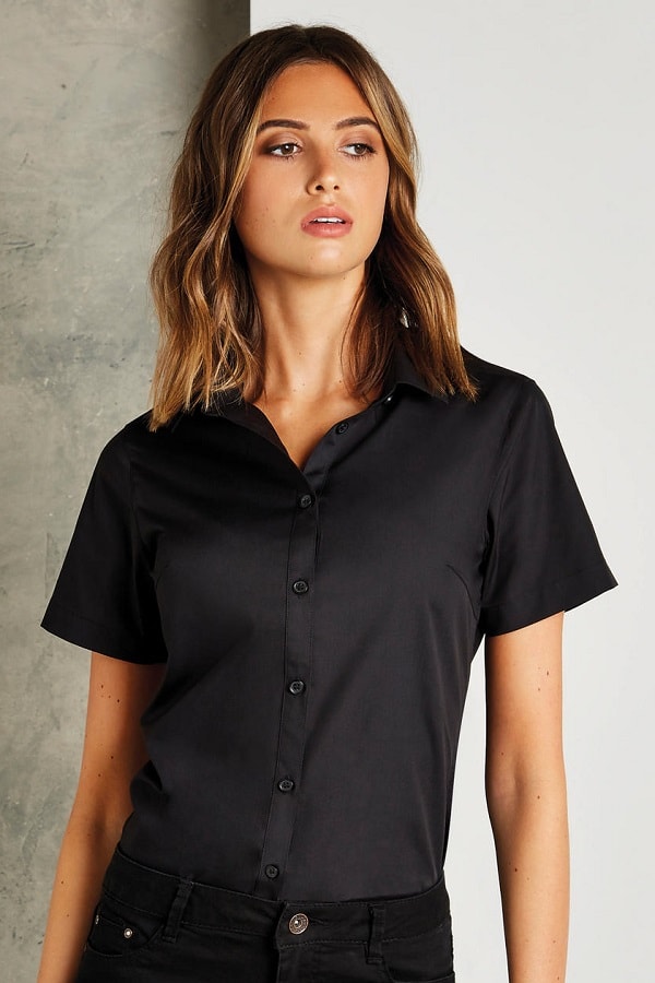 S OFFERTA Camicia Tailored Fit Nera kustom kit