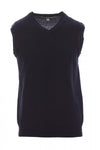 Maglia Gilet uomo collo a V blue navy