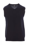 Maglia Gilet uomo collo a V blue navy