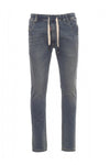 Pantaloni elasticizzati da uomo Light Blue - ITALIADIVISE