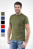 T-shirt Uomo in Cotone Jersey profilo tricolore