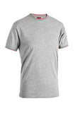 T-shirt Uomo in Cotone Jersey profilo tricolore - ITALIADIVISE